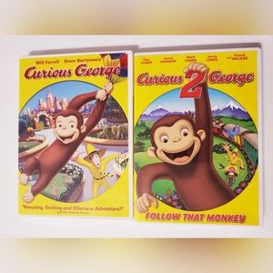 Y2K Curious George DVD Bundle!!!